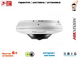 № 100096 Купить 3Мп fisheye IP-камера с ИК-подсветкой до 8м DS-2CD2935FWD-I Иркутск